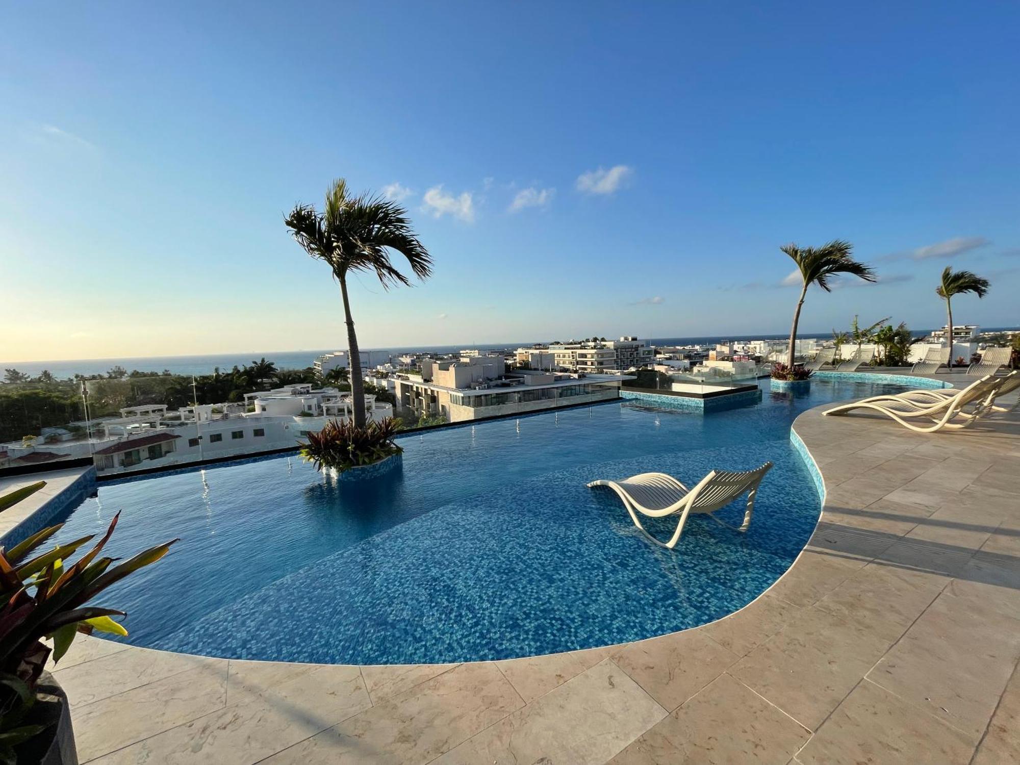 Apartamento Stunning Studio/ocean Views Pool Playa del Carmen